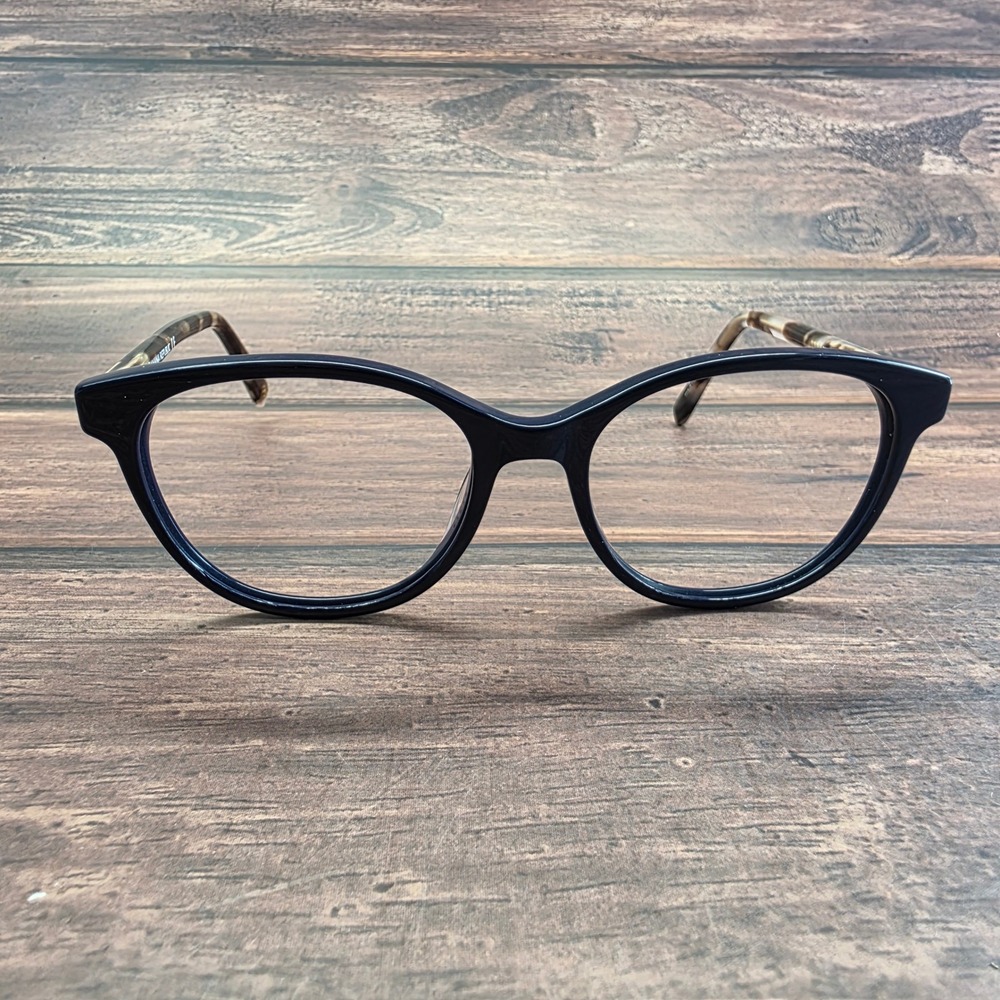 Banana Republic Roseanne PJP Navy Blue Tortoise Cat Eye Eyeglasses Frames 130